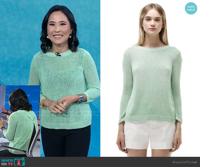 Club Monaco Jocelyn Sweater worn by Vicky Nguyen on Today