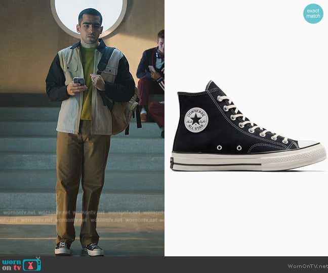 Converse Chuck 70 Vintage Canvas worn by Omar Ayuso (Omar Ayuso) on Elite