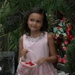 Donna’s flower girl dress on General Hospital