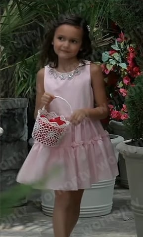 Donna’s flower girl dress on General Hospital