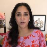 Dr. Kavita Patel’s pink floral top on NBC News Daily