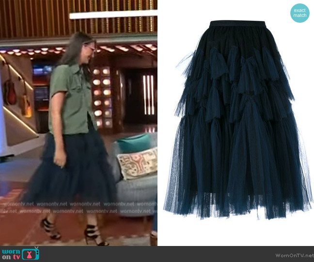 Dries van Noten Tulle Skirt