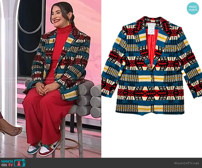 Emme Studio Kori Jacket worn by Korina Emmerich on Today