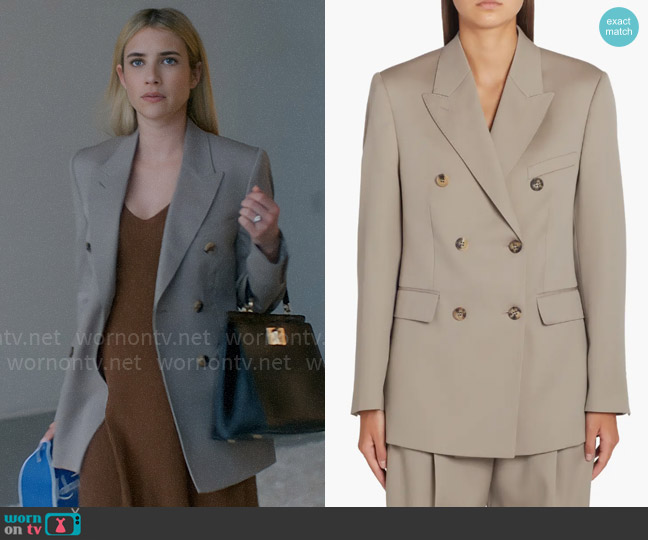 Anna’s taupe blazer on American Horror Story Delicate