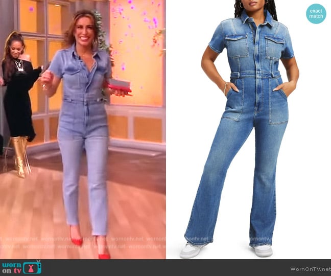 Good American Fit For Success Jumpsuit worn by Alyssa Farah Griffin on The View