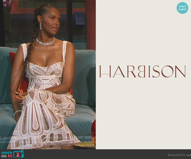 Harbison Custom Dress worn by Ubah Hassan on The Real Housewives of New York City