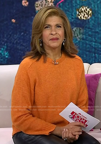 WornOnTV: Hoda's red Kansas City LVII Patch Jersey on Today, Hoda Kotb