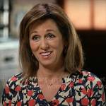 Janet Shamlian’s fruit print top on CBS Mornings