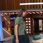 Jenna Lyon’s blue tulle skirt on The Kelly Clarkson Show