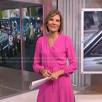 Kate’s pink wrap dress on NBC News Daily