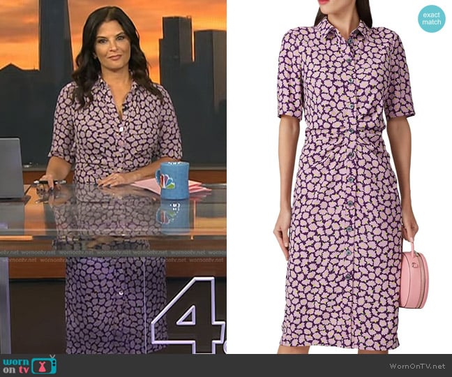 Kate Spade Sunny Bloom Dress worn by Darlene Rodriguez on Today