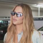 Khloe’s mirrored sunglasses on The Kardashians