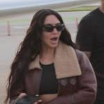 Kim’s black sunglasses on The Kardashians