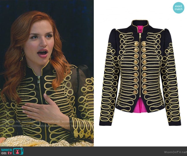 La Condesa Maxima Jacket worn by Chloe (Mirela Balic) on Elite