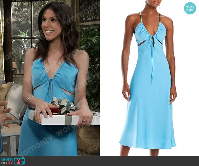 Lucy Paris Yvona Cutout Dress worn by Kristina Corinthos-Davis (Kate Mansi) on General Hospital