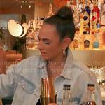 Michelle Miller’s Protect Your Energy denim jacket on CBS Mornings