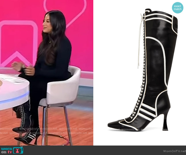 Nihai The Boxer Boots worn by Naz Perez on Today