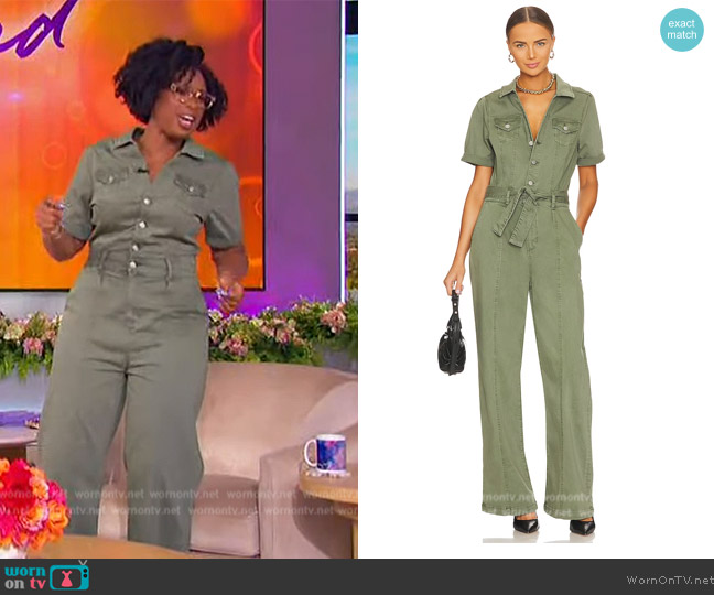 WornOnTV: Jennifer's green utility jumpsuit on The Jennifer Hudson Show, Jennifer Hudson
