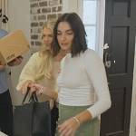 Paige’s green utility pants on Southern Charm