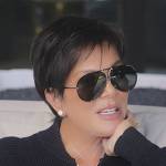 Kris’s black aviator sunglasses on The Kardashians