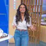 Rocsi Diaz’s jeans on Good Morning America