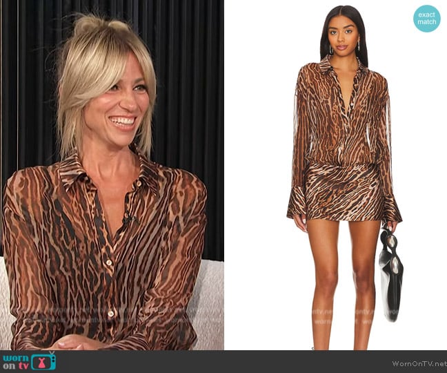 Retrofete Roxanne Dress worn by Debbie Gibson on E! News