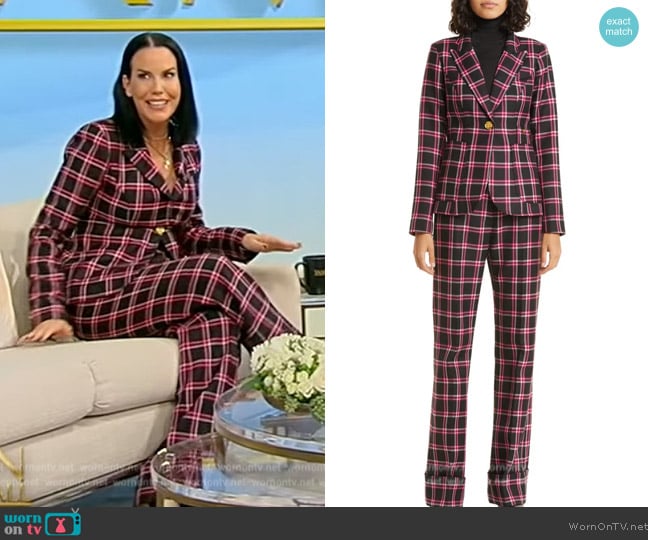 Smythe Patch Pocket Duchess Blazer worn by Ali Budd on Tamron Hall Show