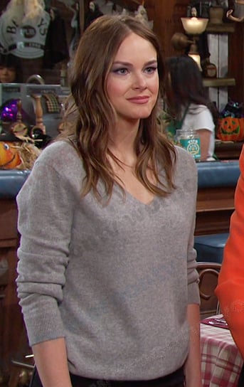 WornOnTV: Stephanie's black lace bra on Days of our Lives, Abigail Klein