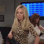 Theresa’s leopard print dress on Days of our Lives