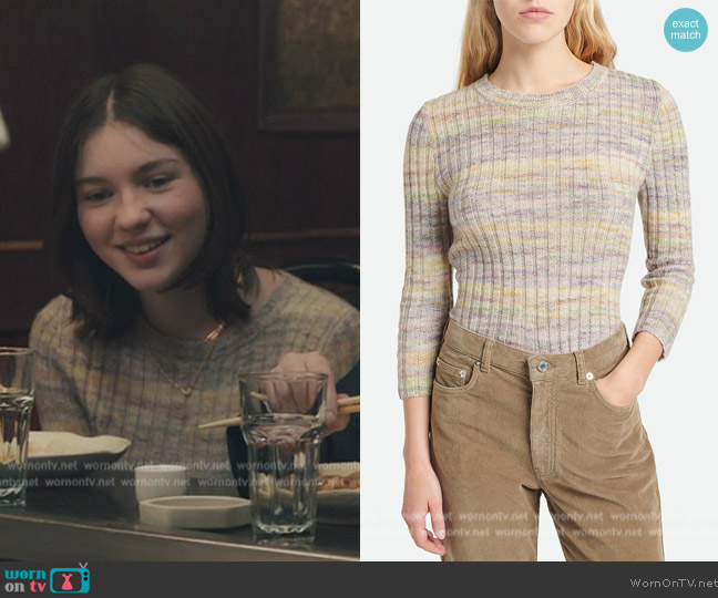 Vanessa Bruno Arielle Jumper worn by Eva Rhoades (Alexa Swinton) on Billions