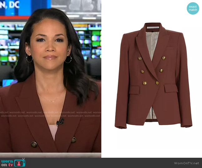 WornOnTV: Laura’s brown double breasted blazer on Today | Laura Jarrett ...