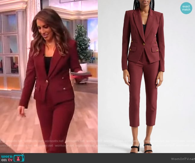 Veronica Beard Roya Dickey Jacket worn by Alyssa Farah Griffin on The View