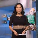 Vicky’s black mesh dress on NBC News Daily