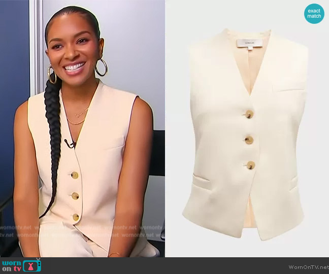 TB-BondMen White Cutaway Vest, Women's, Size: One Size