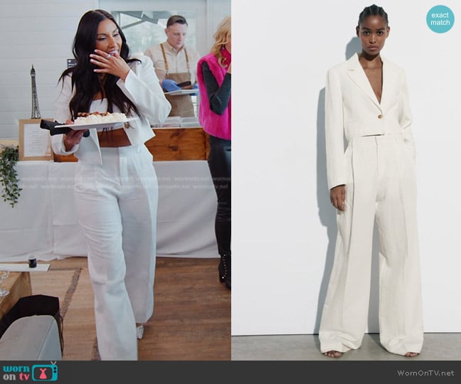 WornOnTV: Monica's white open knit cardigan on The Real Housewives of Salt  Lake City, Monica Garcia