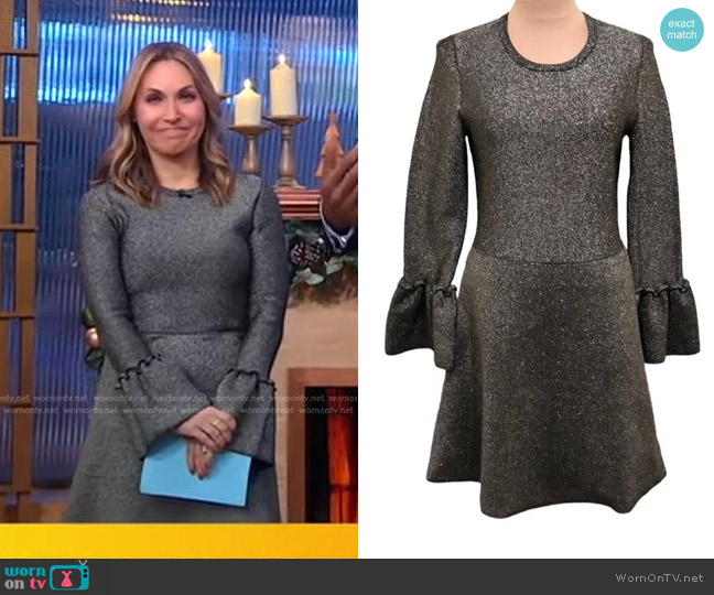 A.L.C. Harley Sweaterdress worn by Lori Bergamotto on Good Morning America