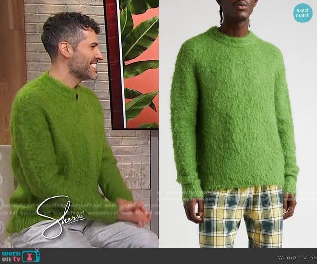 Acne Studios Brushed Crewneck Sweater worn by Danny Pellegrino on Sherri