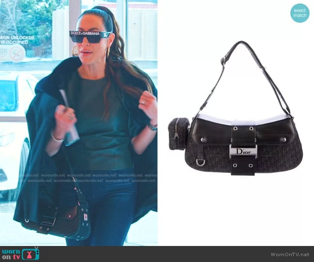 Dior Street Chic Columbus Bag worn by Angie Katsanevas on The Real Housewives of Salt Lake City