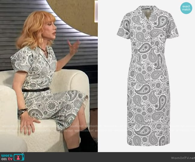 Jil Sander Longuette Dress worn by Kathy Griffin on E! News