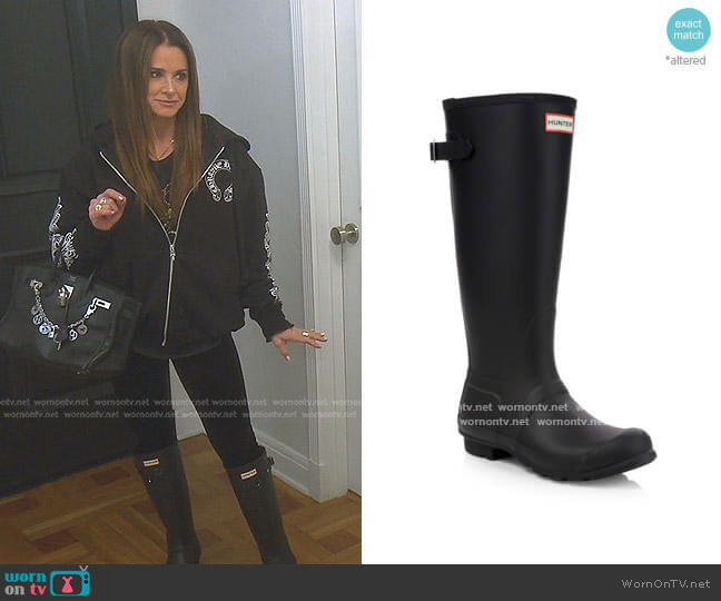 Hunter Original Tall Rain Boots worn by Kyle Richards on The Real Housewives of Beverly Hills