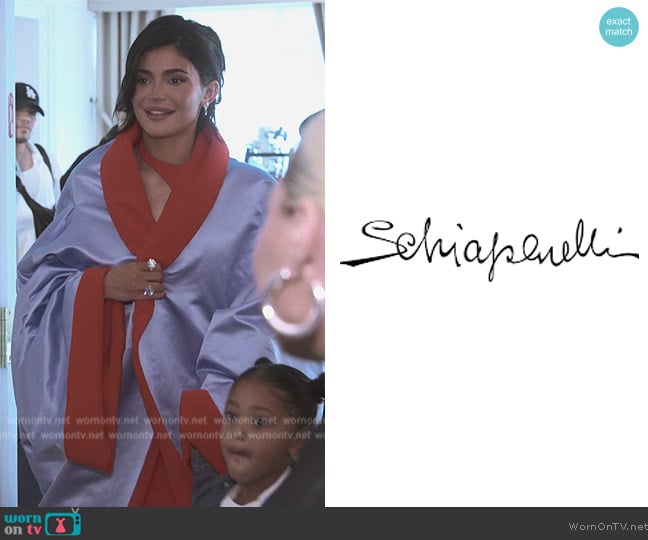 Schiaparelli Custom Kimono worn by Kylie Jenner (Kylie Jenner) on The Kardashians