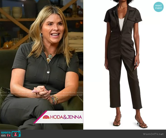 WornOnTV: Jenna’s dark green jumpsuit on Today | Jenna Bush Hager ...