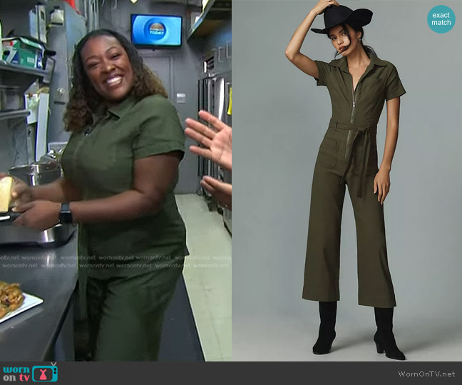WornOnTV: Tiffany Derry’s green zip front jumpsuit on Today | Clothes ...