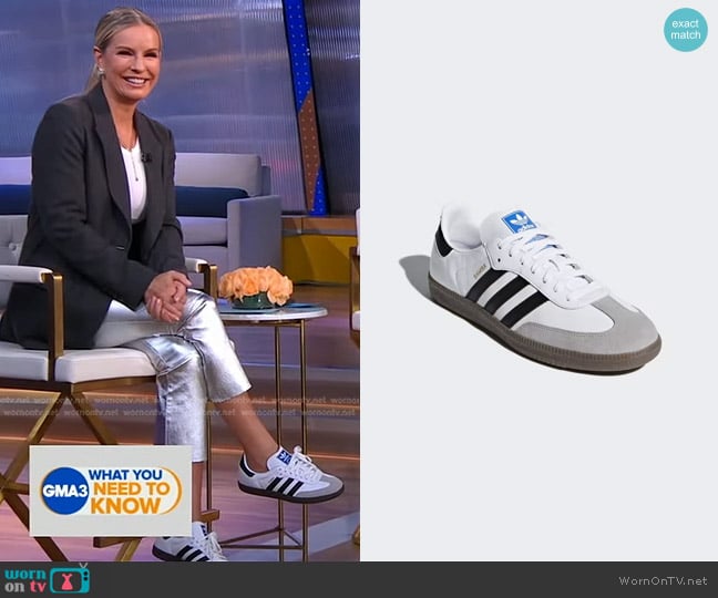 Adidas Gender Inclusive Samba OG Sneaker worn by Dr. Jennifer Ashton on Good Morning America