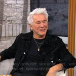 Baz Luhrmann’s black velvet jakcet on CBS Mornings