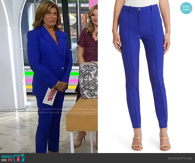 WornOnTV Hoda s blue pant suit on Today Hoda Kotb Clothes and