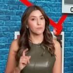 Camille Vasquez’s green leather dress on Access Hollywood