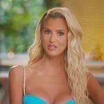 WornOnTV: Emma's blue twist front sports bra and leggings on Selling Sunset, Emma Hernan