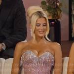 Emma’s pink reunion dress on Selling Sunset