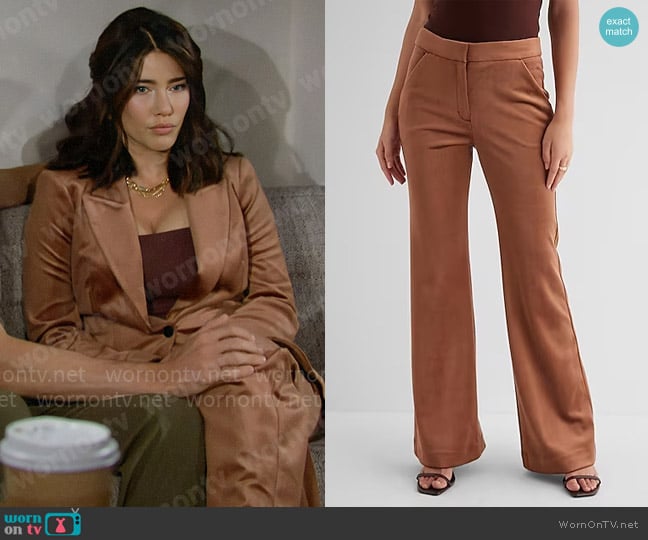 Steffy’s corduroy pants on The Bold and the Beautiful